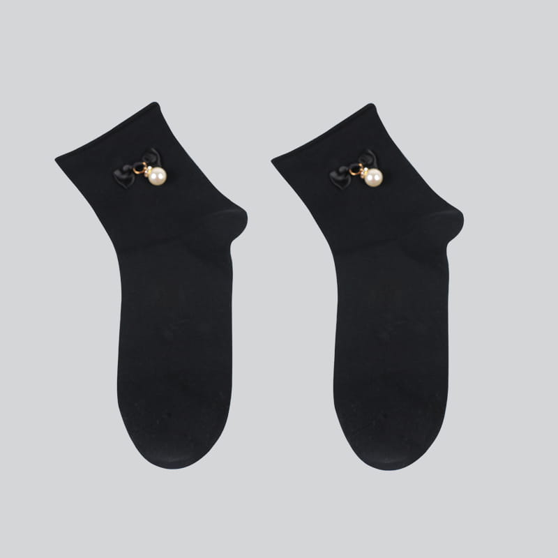 Sosete cu fundă Kawaii de modă Comerț cu ridicata Sock Cartoon Women Socks