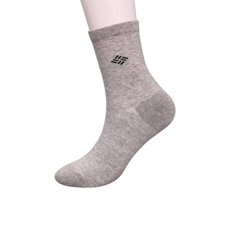 Șosete din bumbac pieptănat, învelite cu amoniac, fire de bumbac 98%, jacquard mici, cusute manual, pentru toamnă și iarnă, șosete pentru bărbați WSD2581