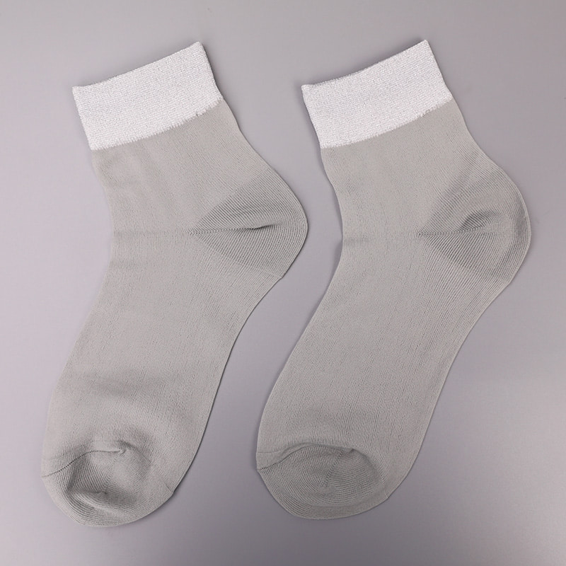 Șosete de damă din nailon transparent de mătase din bumbac de la modă Sosete de damă din mătase transparentă din nailon superfin Sosete de damă din mătase cristalină WSD1946
