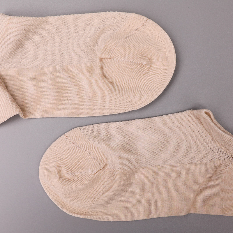 Șosete de damă cusute manual din bumbac, nailon și spandex pieptănați ultra-subțiri WSD1673