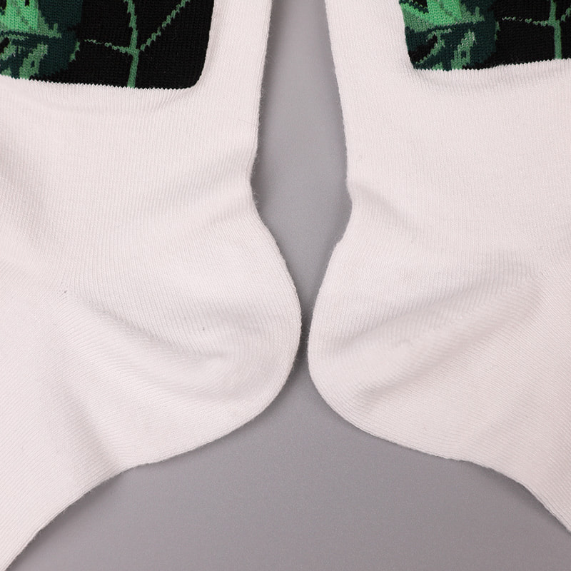 Șosete pentru bărbați de toamnă și iarnă, cusute manual, imitație de spandex, înveliți din nailon din mătase filată moale, cu imprimare 3D, cu jacquard, WSD2850