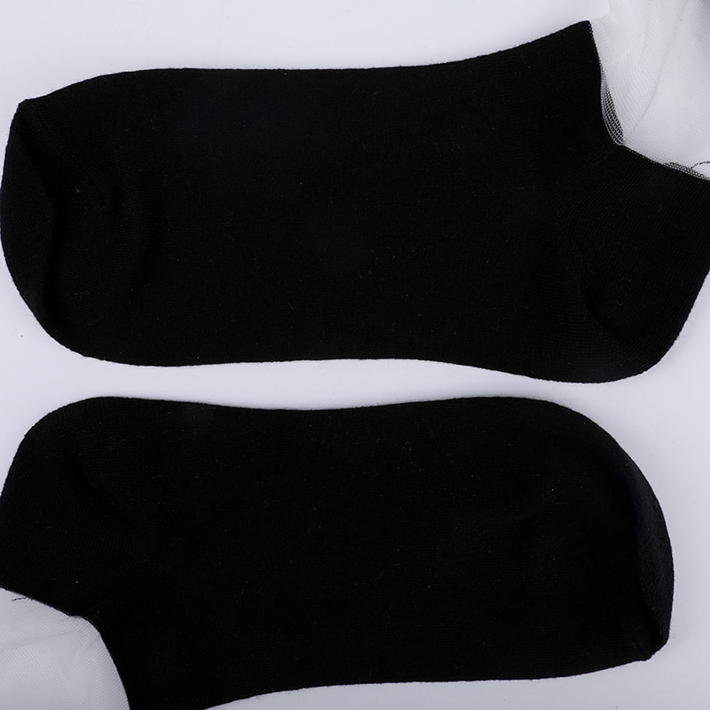 Șosete de damă din mătase de sticlă de modă, cu fundul din bumbac, cu cusătură, mătase transparentă, cu bowknot, șosete de damă din mătase cristalină WSD1911