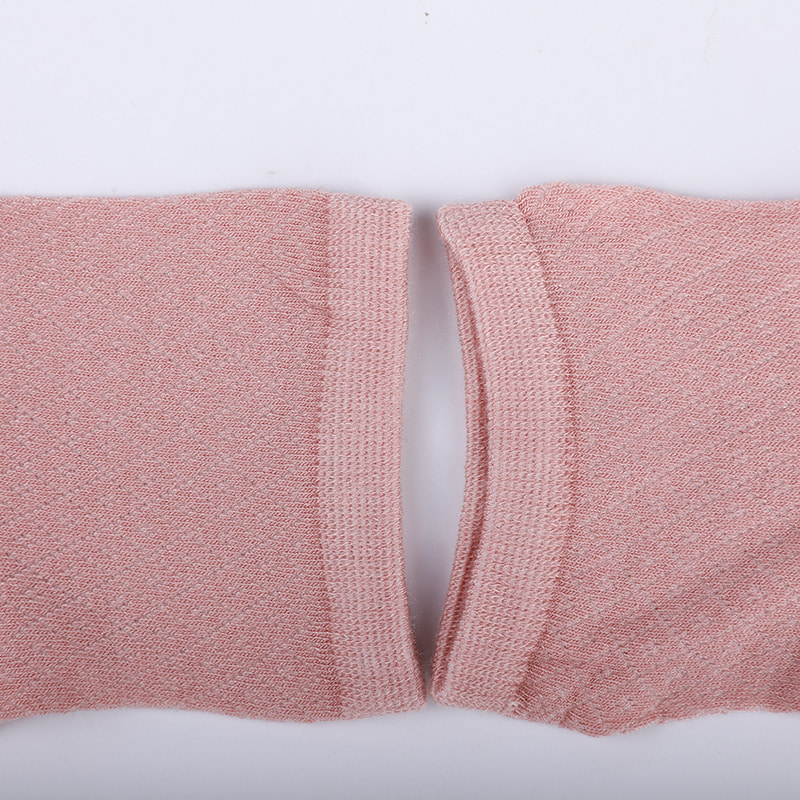 Geantă moale din nailon din fibră de bambus, șosete casual de damă subțiri cu diamante mici, șosete de damă cusute manual WSD1689