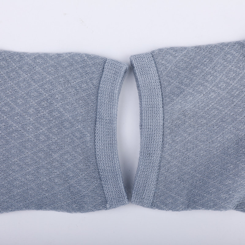 Geantă moale din nailon din fibră de bambus, șosete casual de damă subțiri cu diamante mici, șosete de damă cusute manual WSD1689