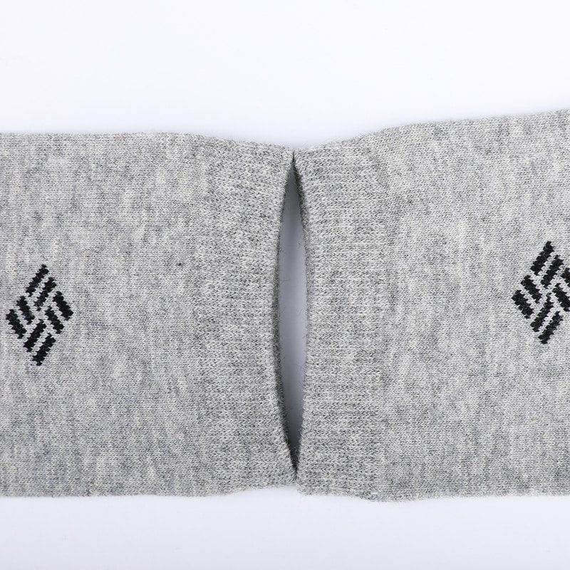 Șosete din bumbac pieptănat, învelite cu amoniac, fire de bumbac 98%, jacquard mici, cusute manual, pentru toamnă și iarnă, șosete pentru bărbați WSD2581
